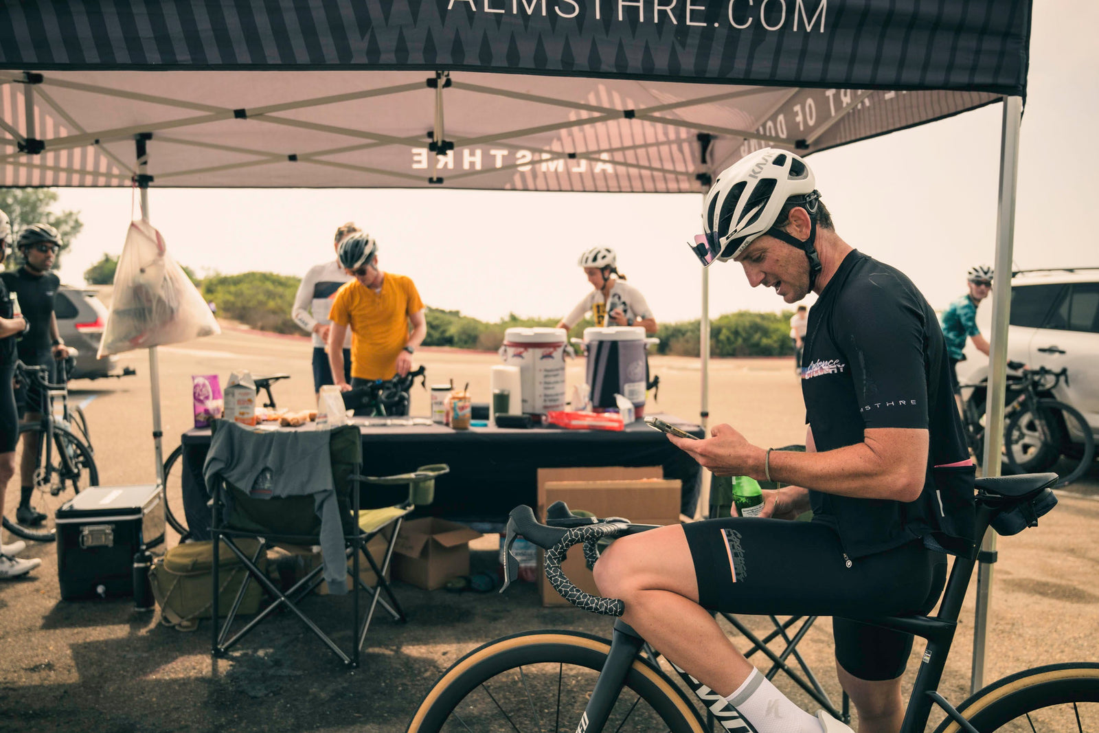 Almsthre at the Team Best MAAP Equinox ride