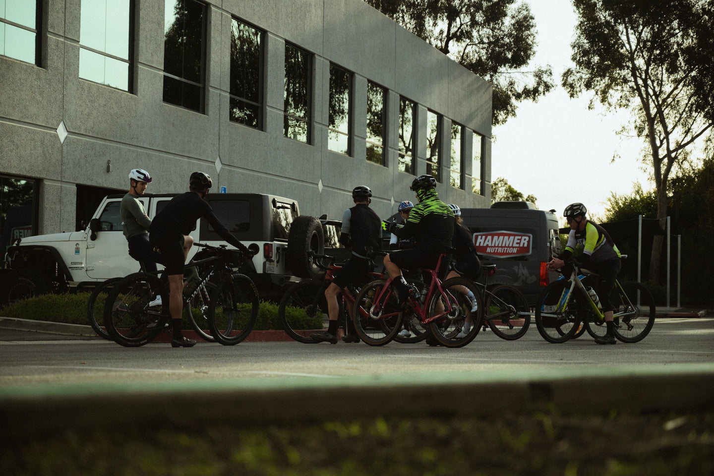 Almsthre group ride in san diego 