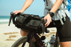Almsthre XL bar bag bike commuting in Cardiff by the Sea California  