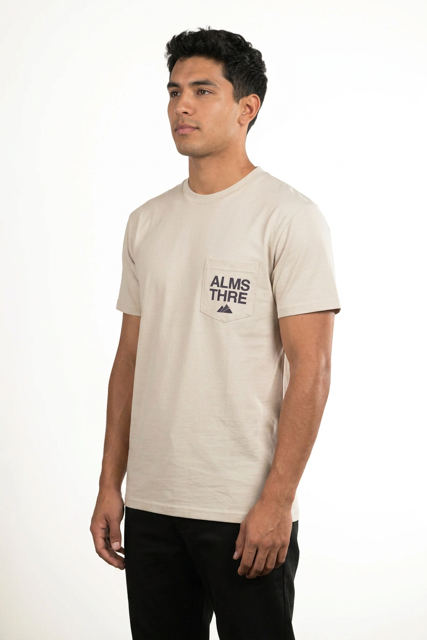 Camiseta con bolsillo