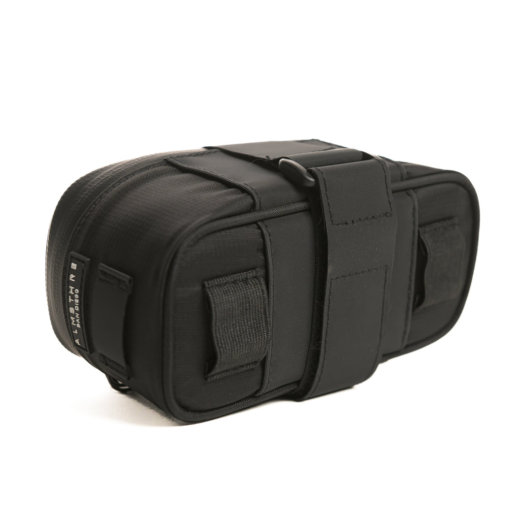 cycling saddle bag bike pump mount 