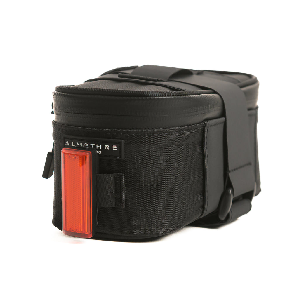 cycling saddle bag tail light mount 