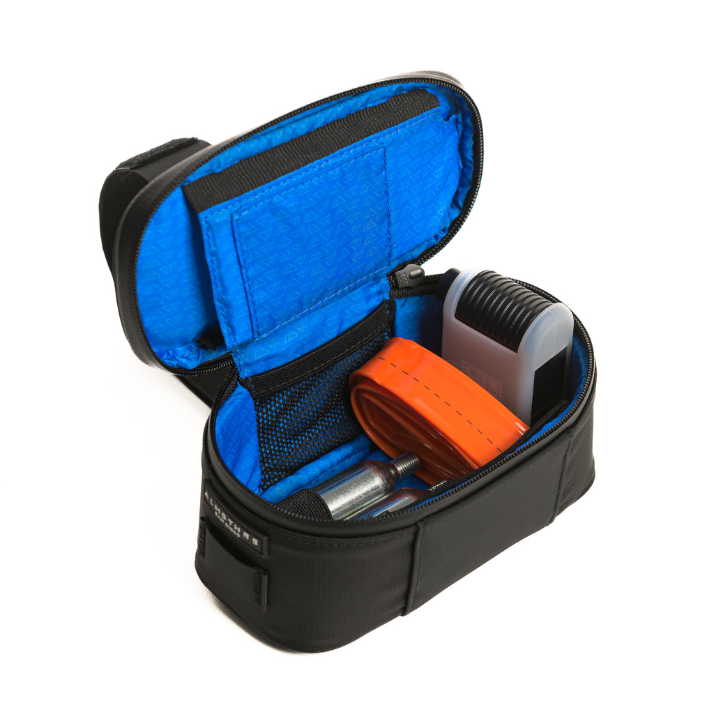 large storage area XL cycling saddle bag