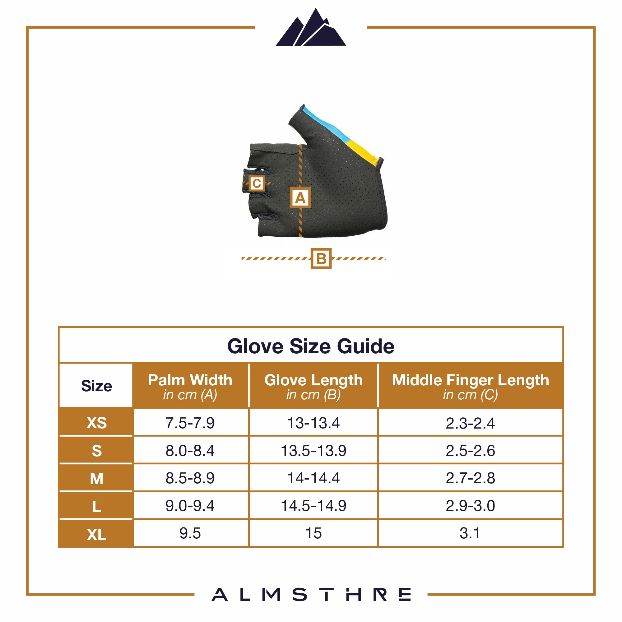 Glove - Padded Short Finger