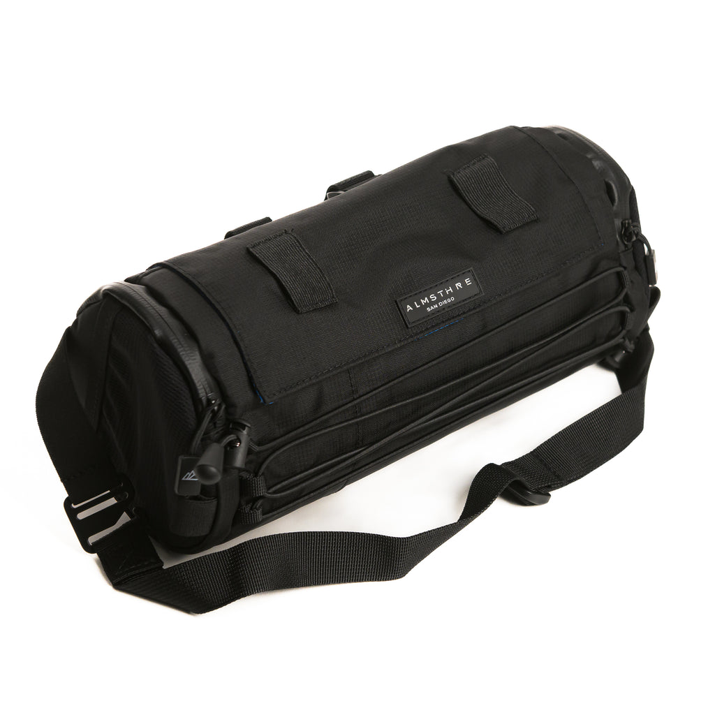 XL handlebar bag off bike carry strap