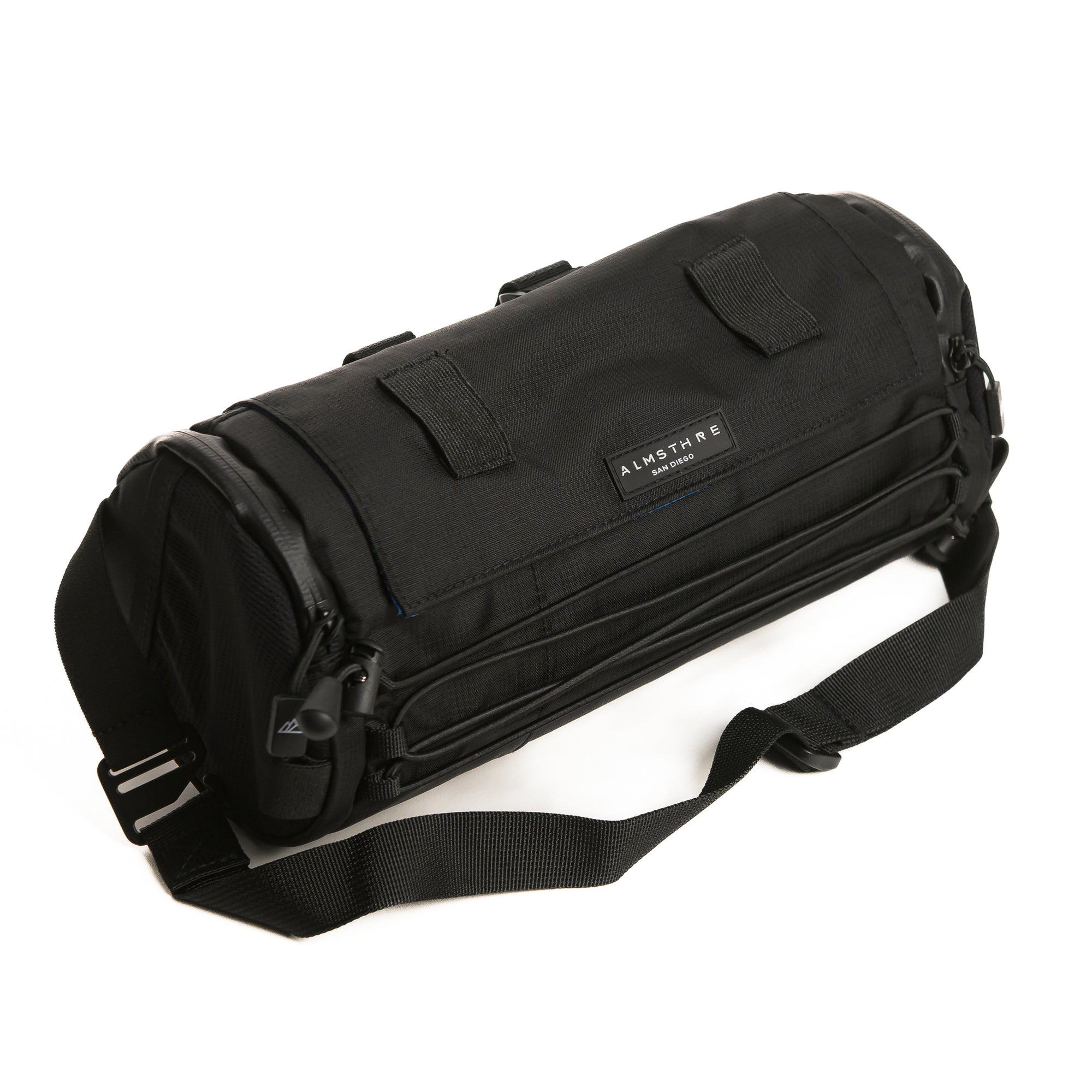 XL handlebar bag off bike carry strap